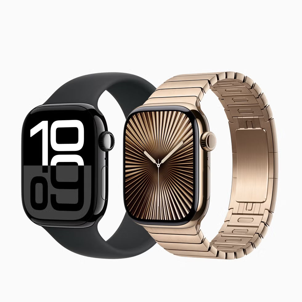 Apple Watch Series 10 Smartwatch Natural Titanium