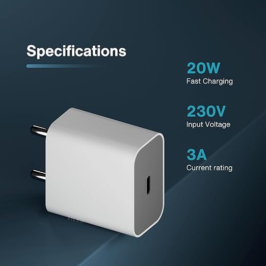 20W FAST CHARGING ADAPTER TYPE-C