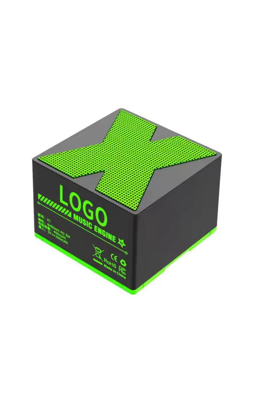 HEADPHONE WITH RGB LIGHT AND X-1 MINI SPEAKER (2IN1 COMBO)