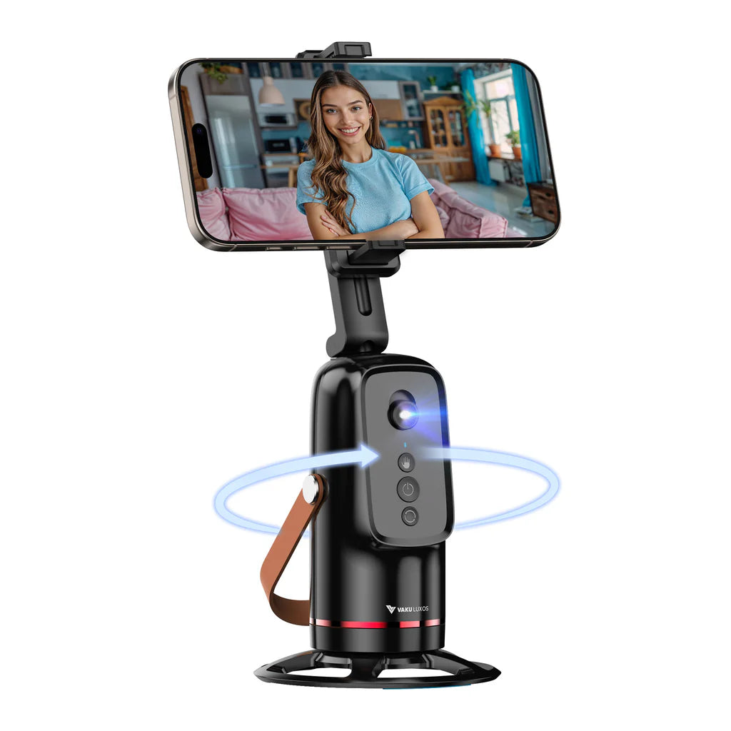 Orbit Flow 360° AI Auto Face Tracking Rotating Gimbal Stand with Gesture Control & Motion Follow