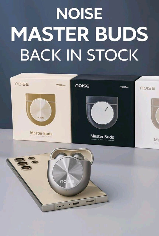 Master Buds Best Quality Long Battery Backup With Deep Bass Crystal Clear sound