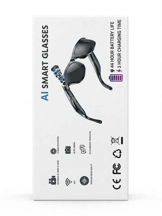 AI Smart Camera  sunglasses combine fashionable UV-protective frames