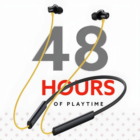 Realme Buds Wireless 3 Nackband 40 Hours Playback