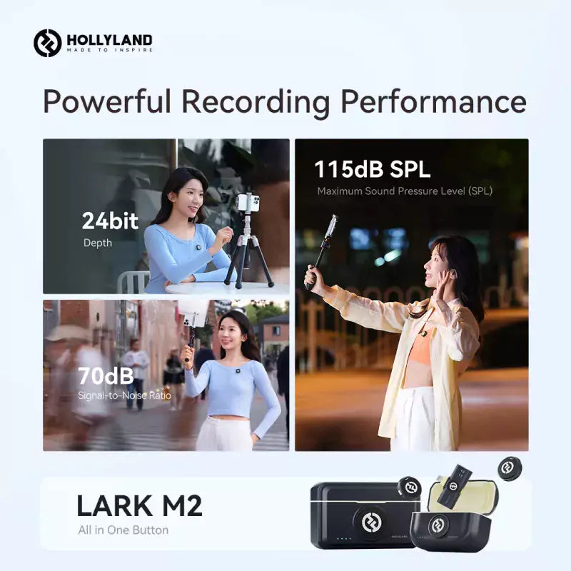 Lark M2 Wireless Lapel Microphone
