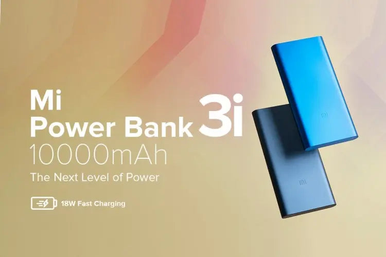 Original Xiaomi Mi Power Bank 3 10000 mAh External Battery portable Quick Charge Supports 18W Fast Charging